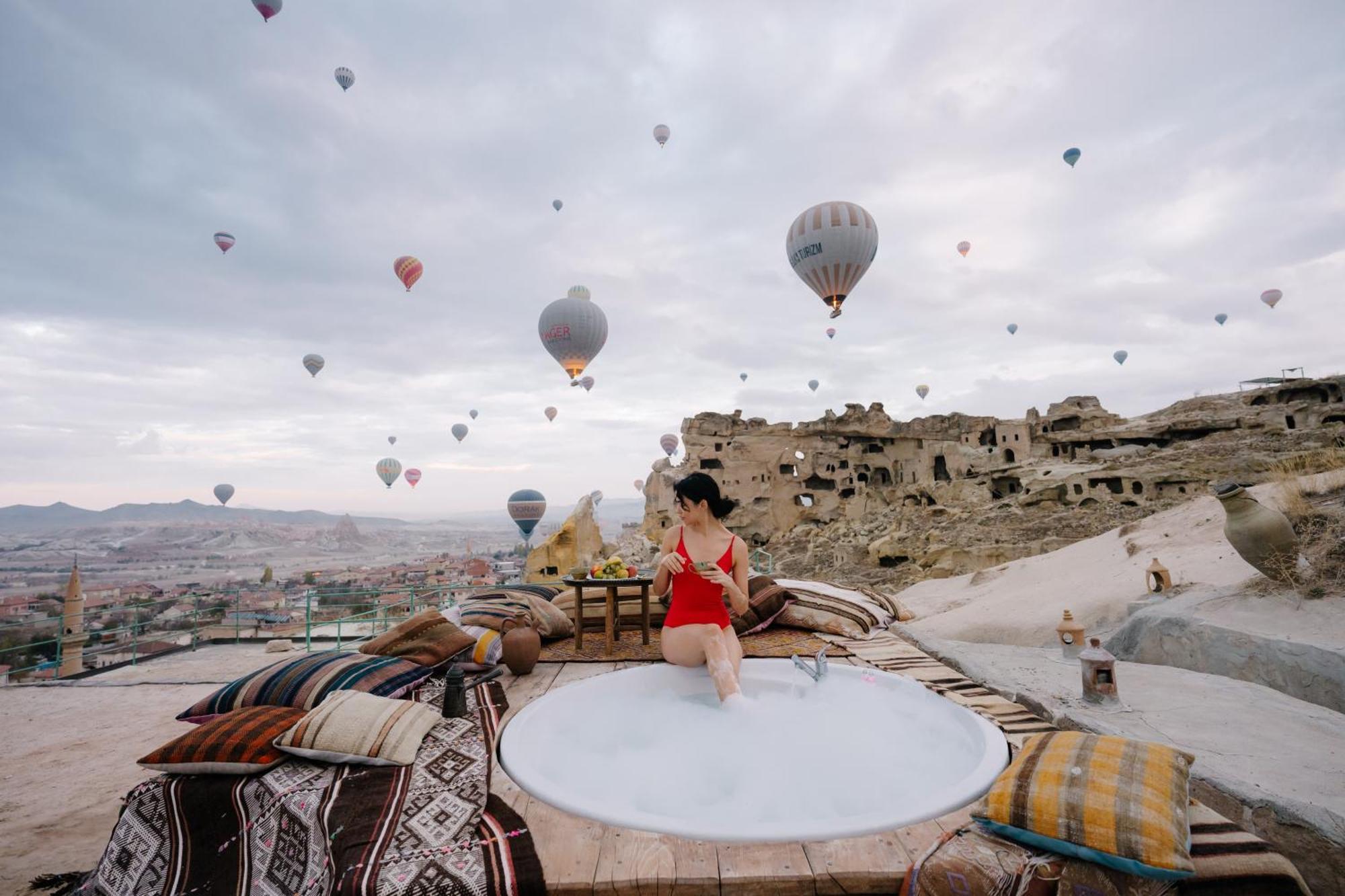 Seki Cave Suites Göreme Exteriör bild